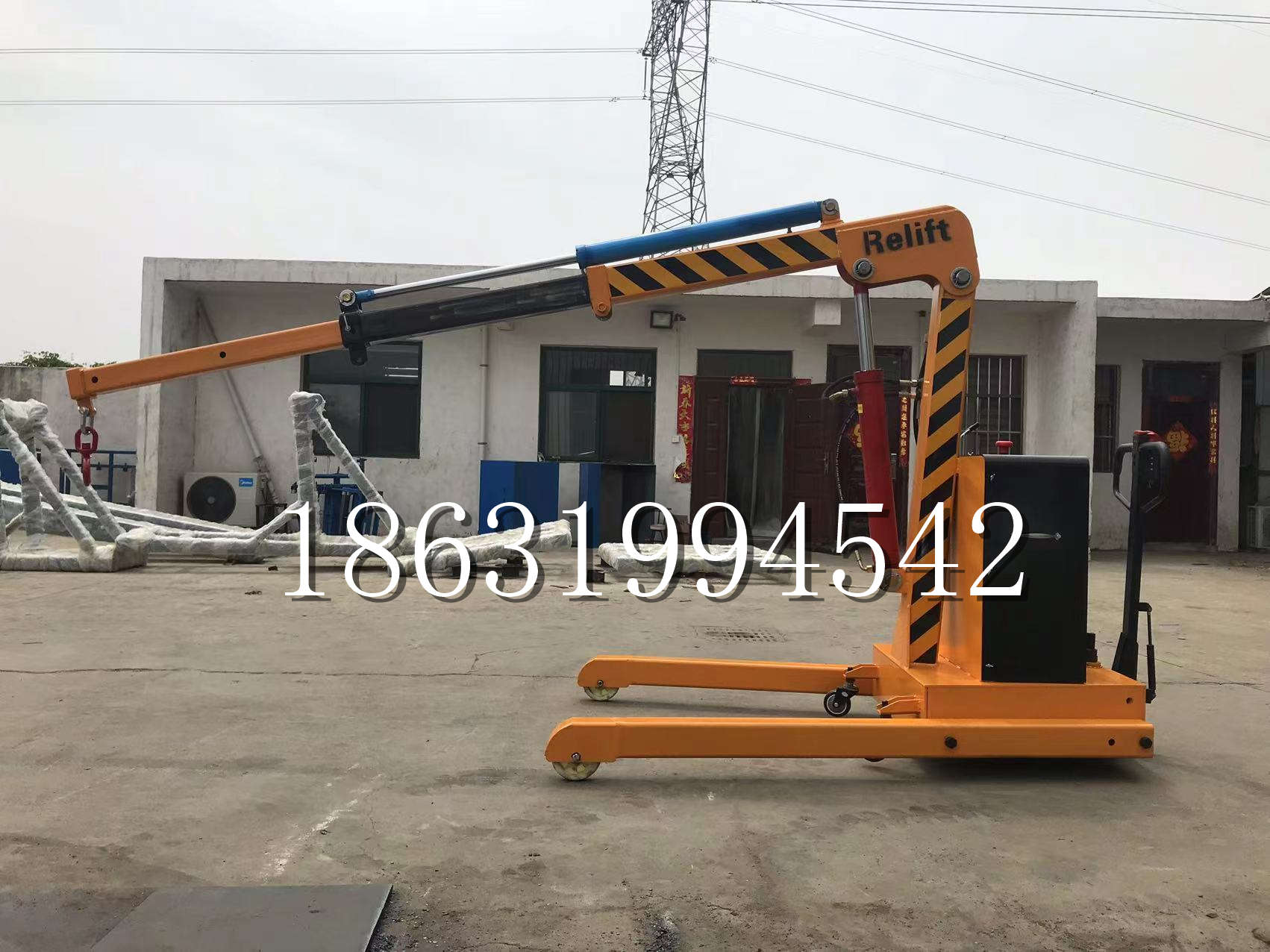 大村乡久征定做3吨三轮随车吊 农用园林绿化移树吊 平板工程用小吊机