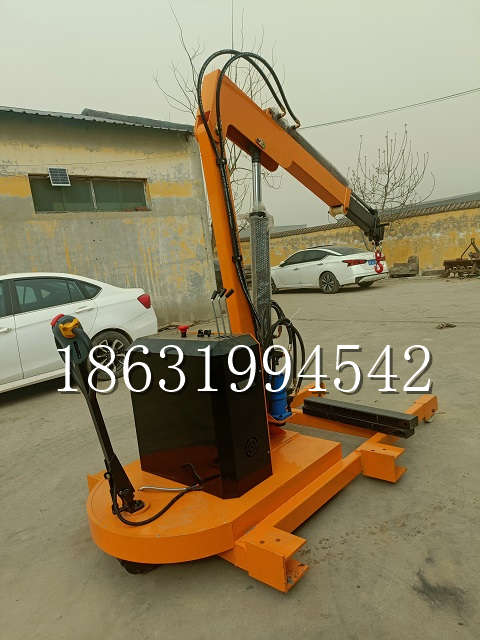 大村乡自卸车厢随车吊 自制轮式四不像起重机 四驱平板吊 5吨 贵盛